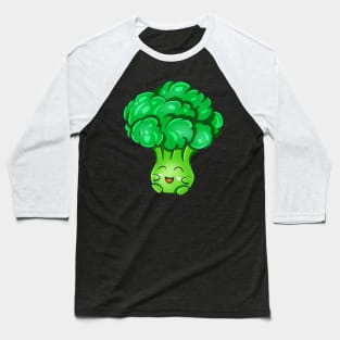 Kawaii Broccoli Cute Vegetables Veggie Fun Food Baseball T-Shirt